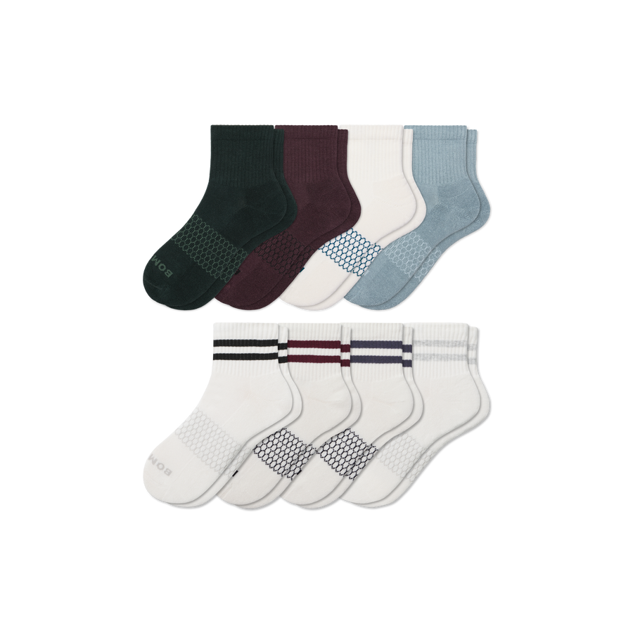 Men's Quarter Sock 8-Pack Y0