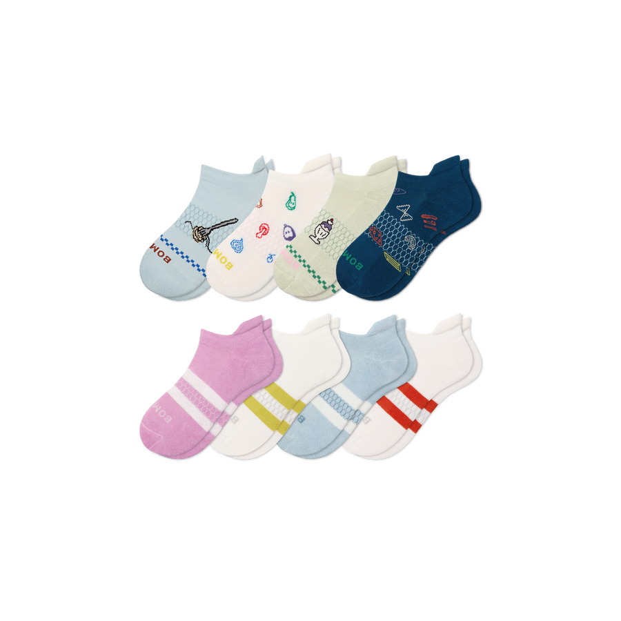 Youth Ankle Sock 8-Pack H8